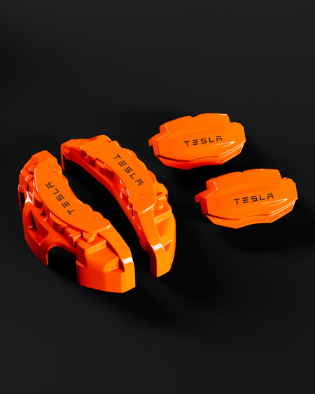Tesla Roadster Orange