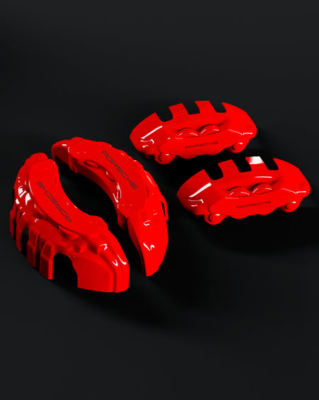 Porsche Taycan Red
