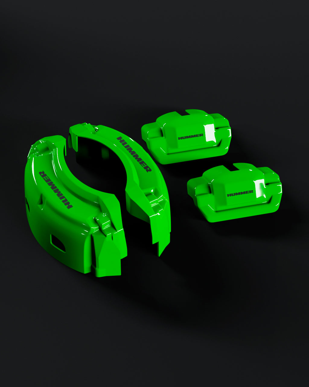 Hummer H3T Green