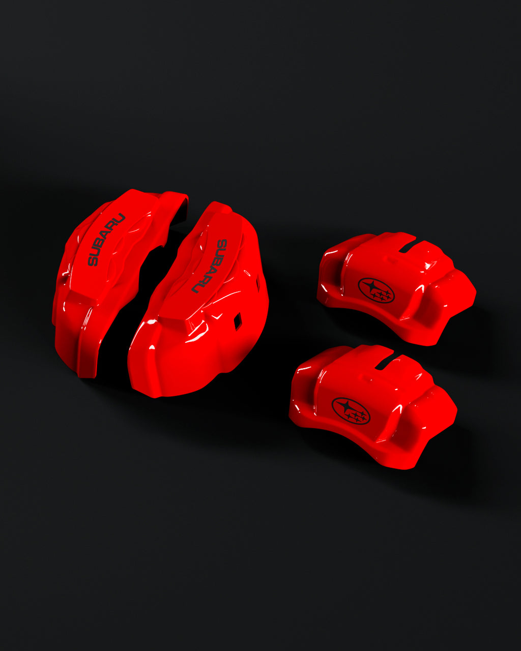 Subaru Tribeca Red - view 2