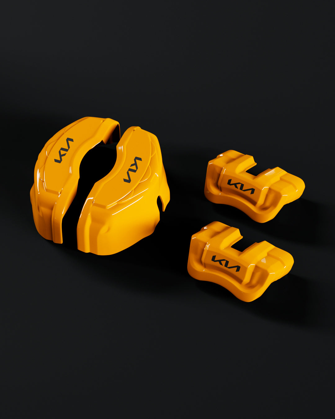 Kia K900 Yellow - view 2