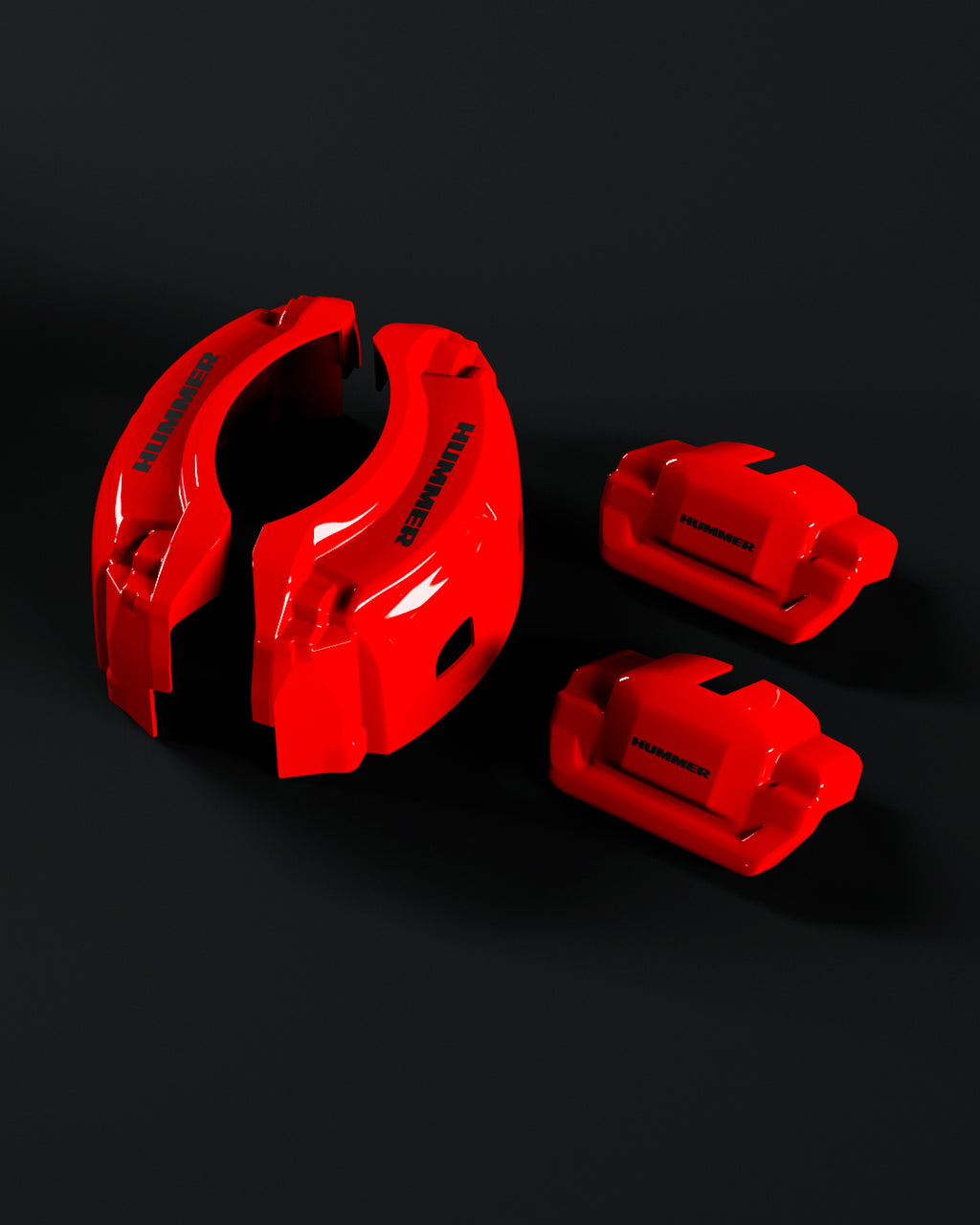 Hummer H2 Red - view 2