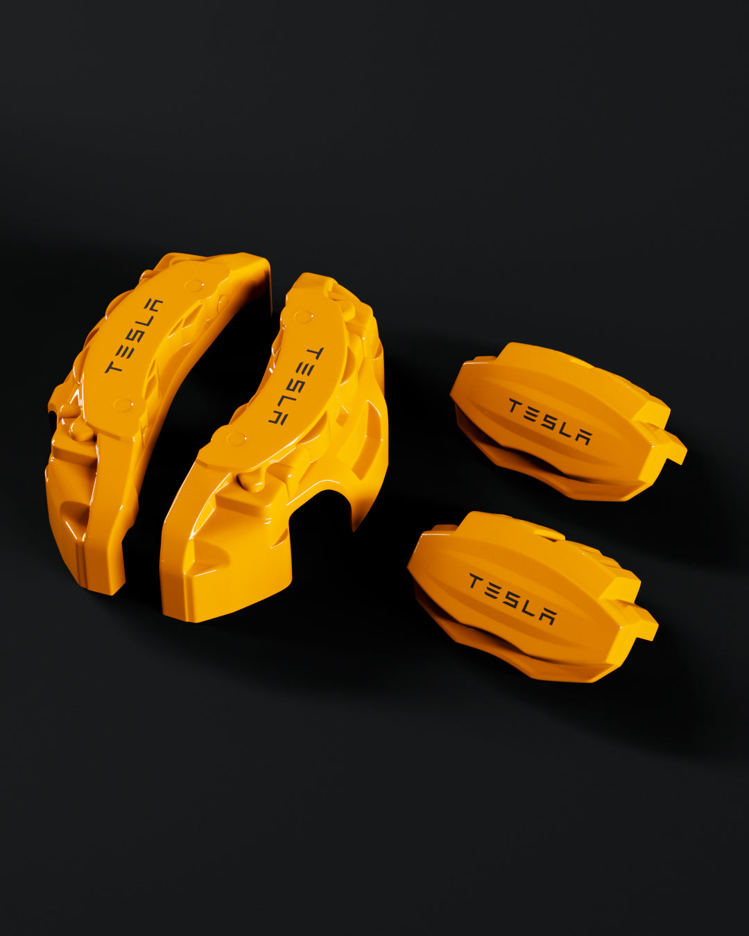 Tesla Model Y Yellow - view 2