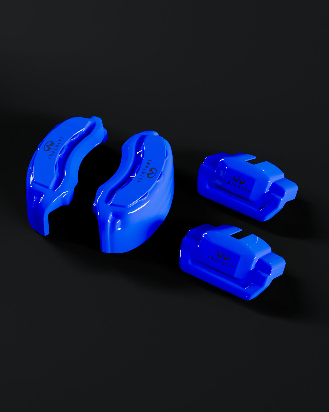 Infiniti QX80 Blue - view 2