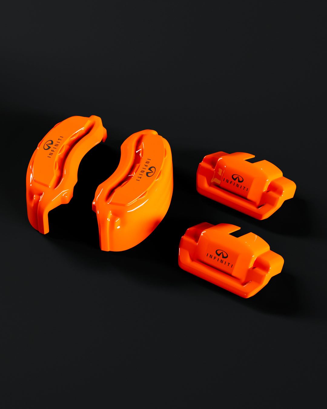 Infiniti QX80 Orange - view 2