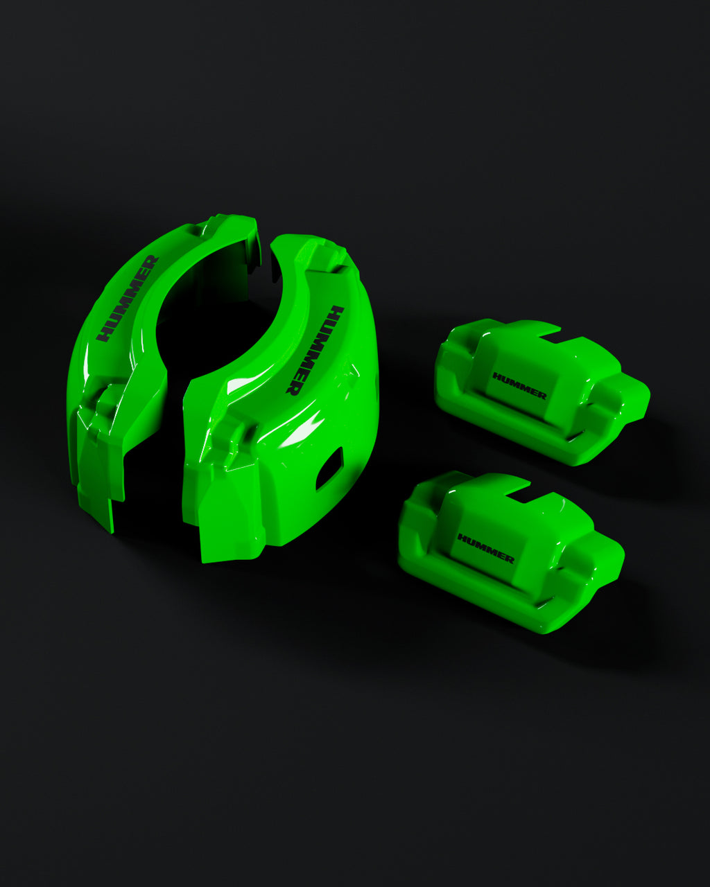Hummer H2 Green - view 2