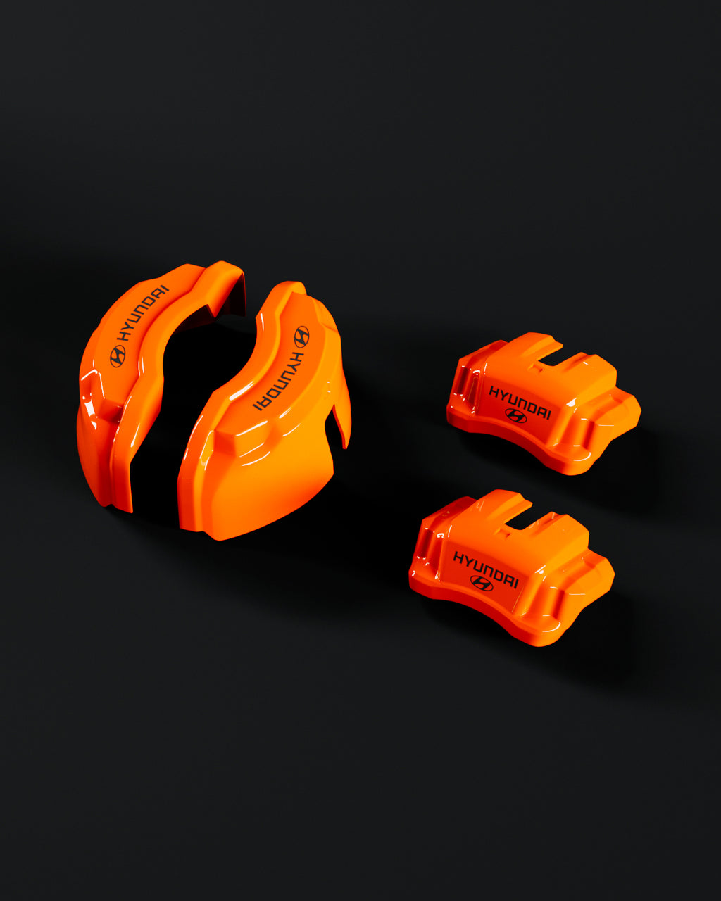 Hyundai Coupe Orange - view 2