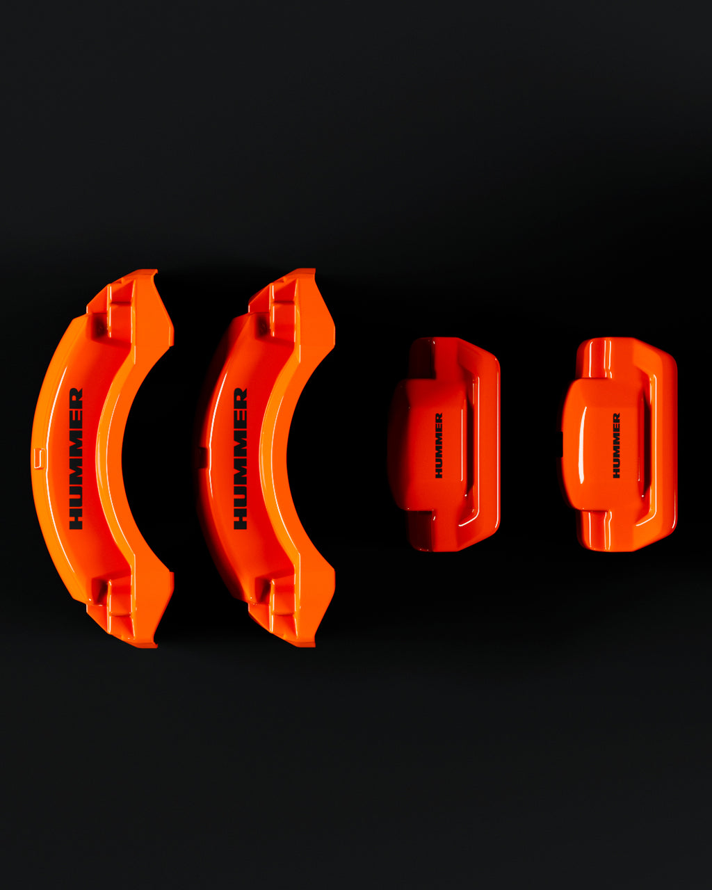Hummer H2 Orange - view 3