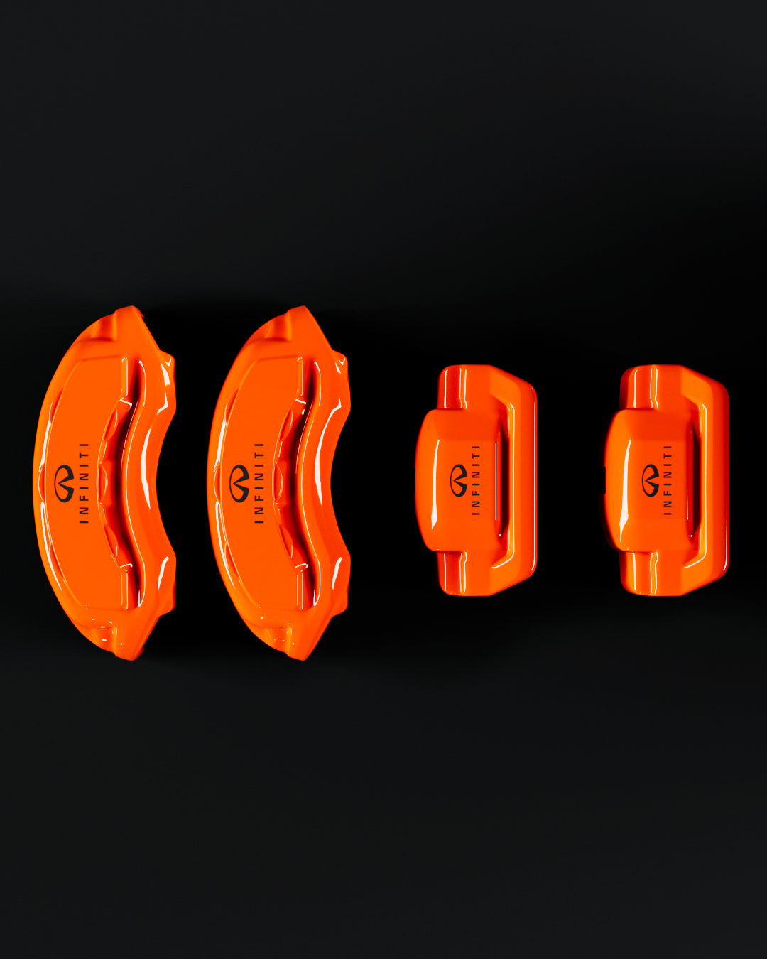 Infiniti QX80 Orange - view 3