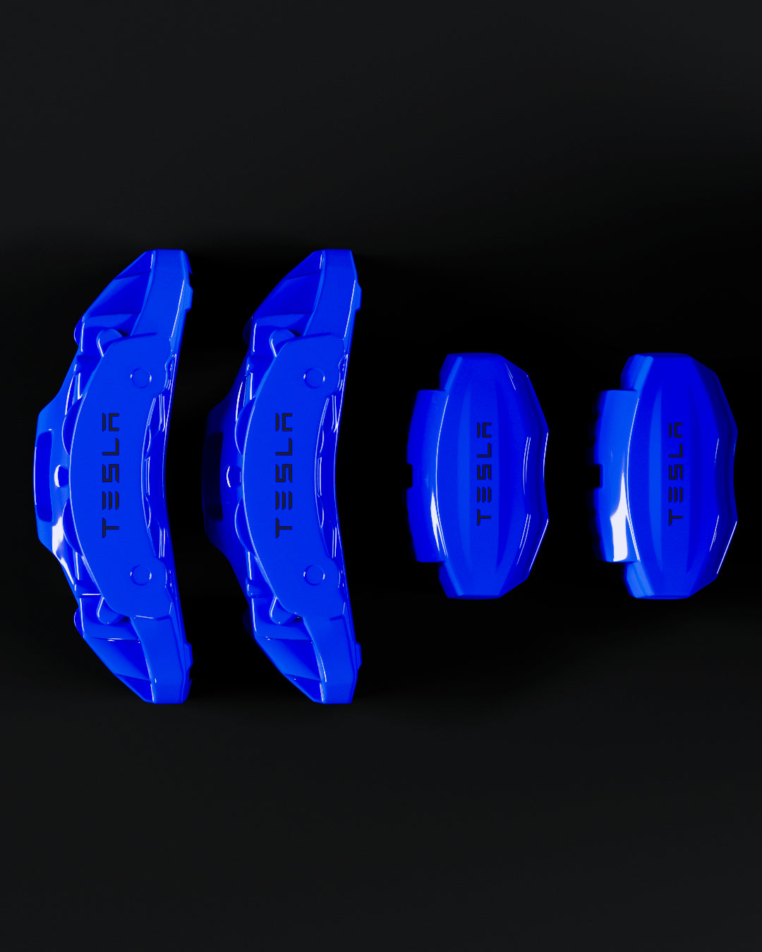 Tesla Model X Blue - view 3