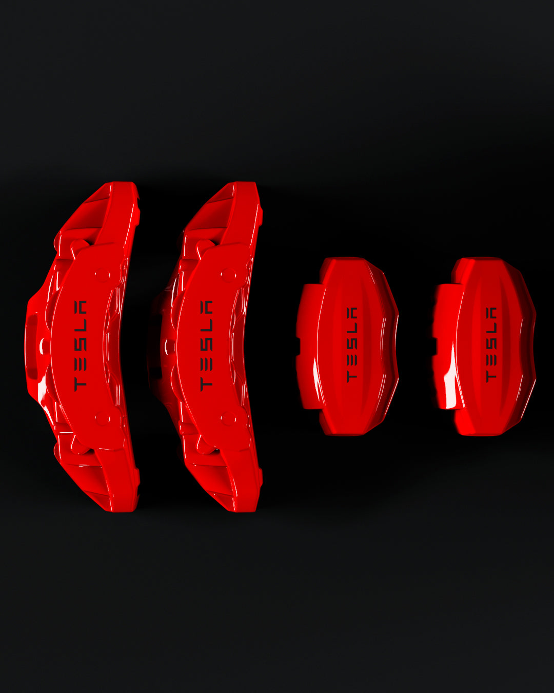 Tesla Roadster Red - view 3