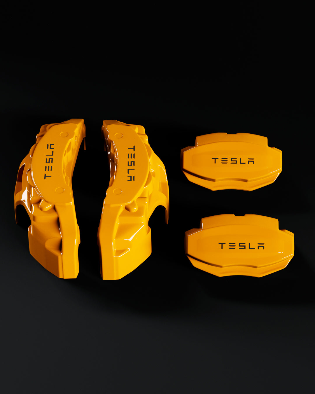 Tesla Model Y Yellow - view 4