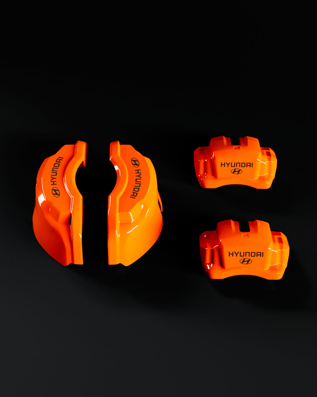 Hyundai Coupe Orange - view 4