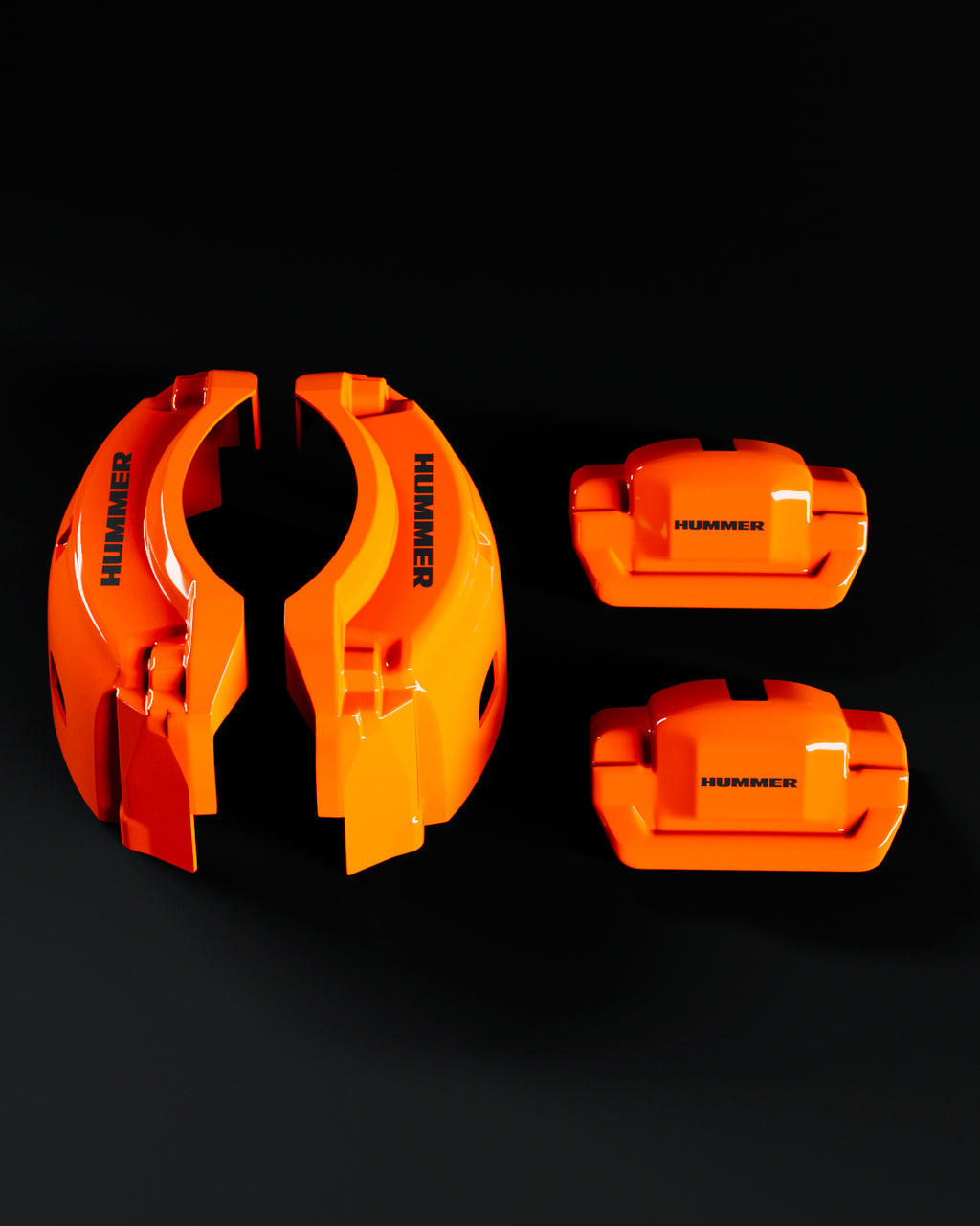Hummer H2 Orange - view 4