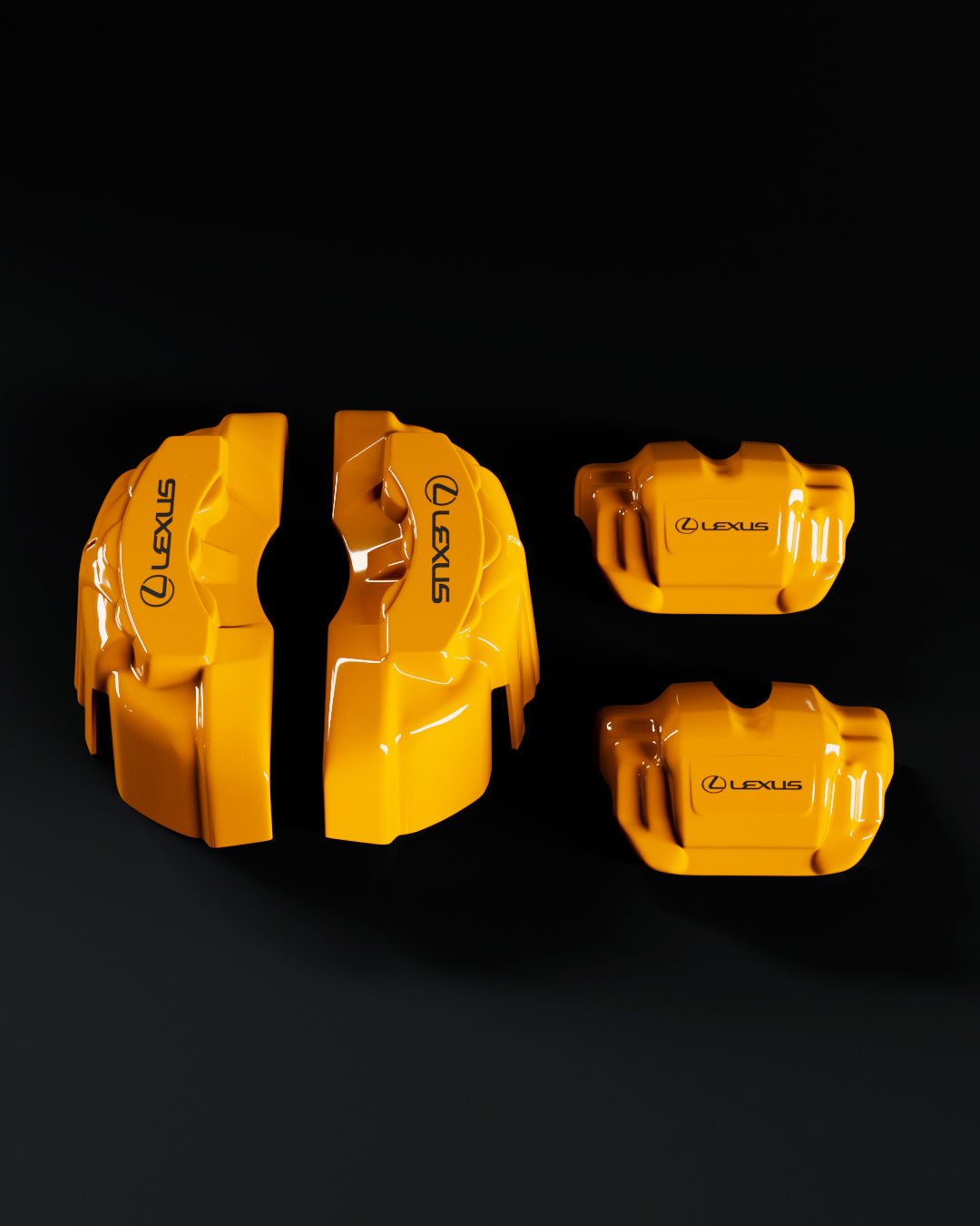 Lexus LX570 Yellow - view 4