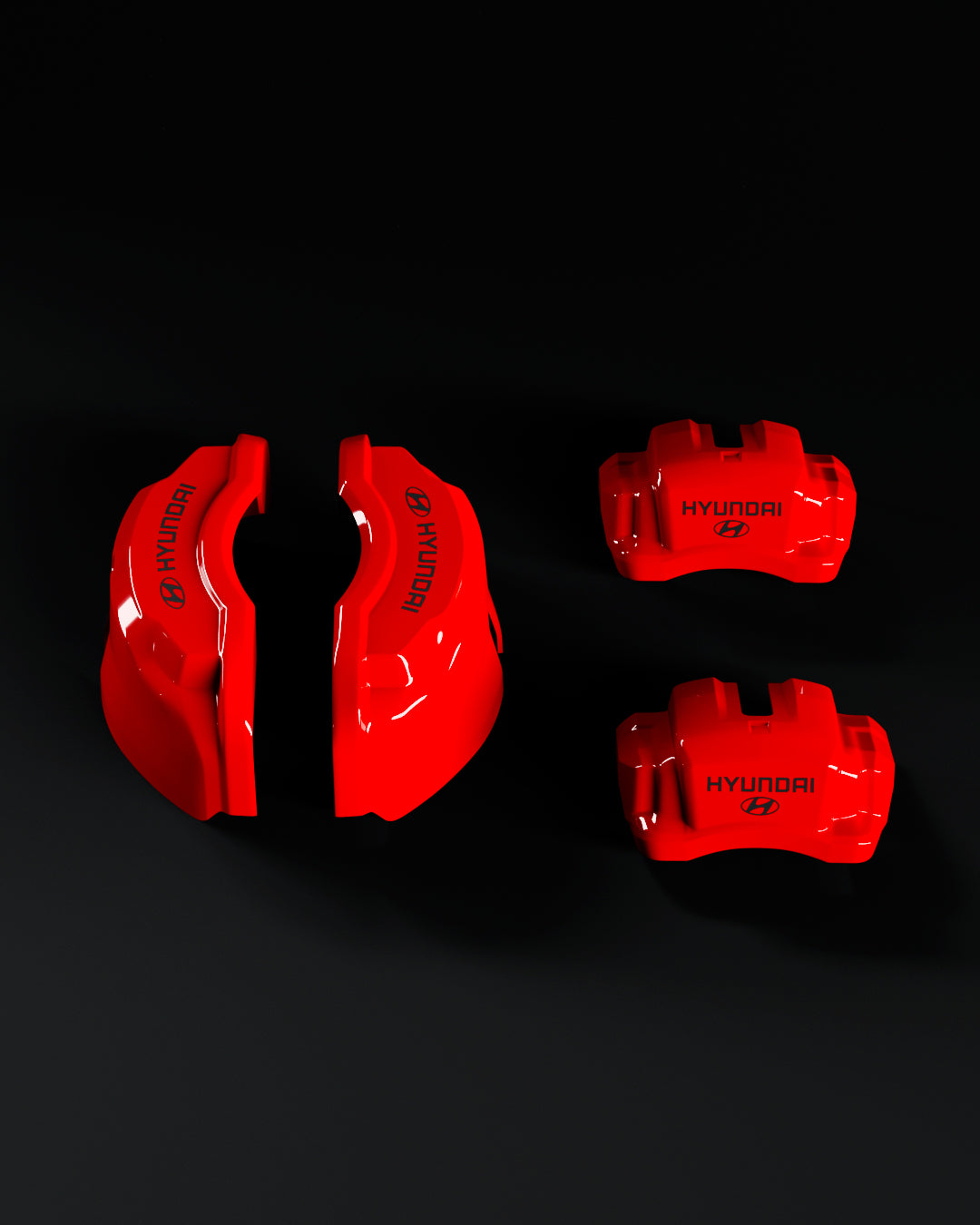 Hyundai Genesis Red - view 4