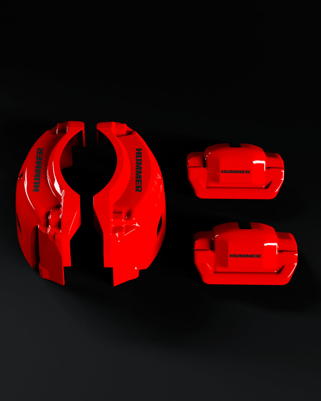 Hummer H2 Red - view 4