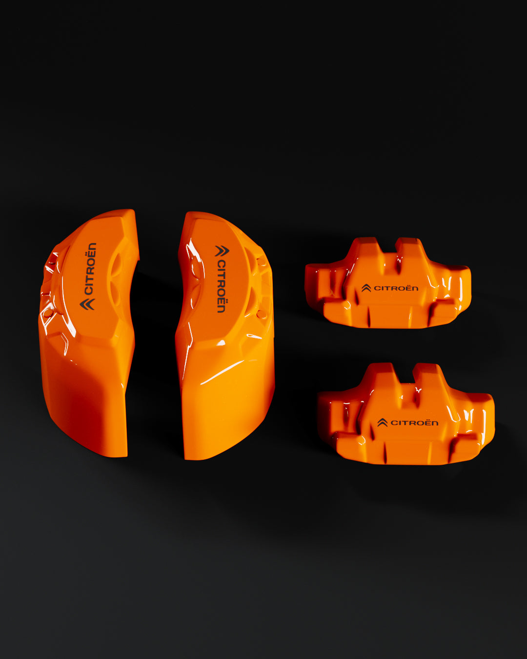 Citroen DS N°8 Orange