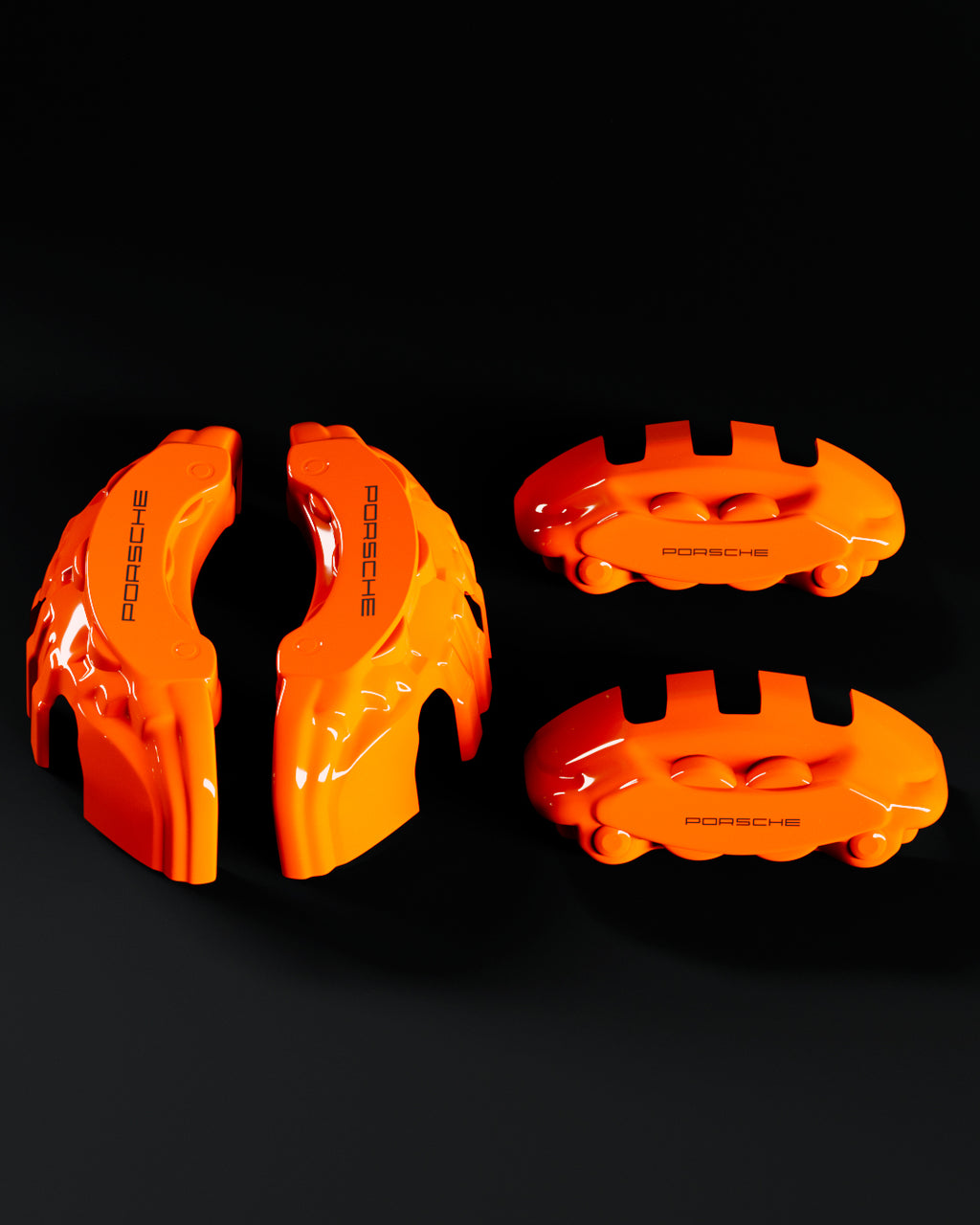 Porsche Cayman Orange - view 4