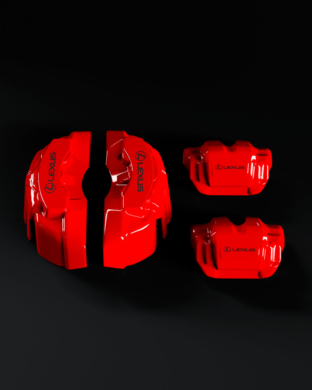 Lexus RX350 Red - view 4