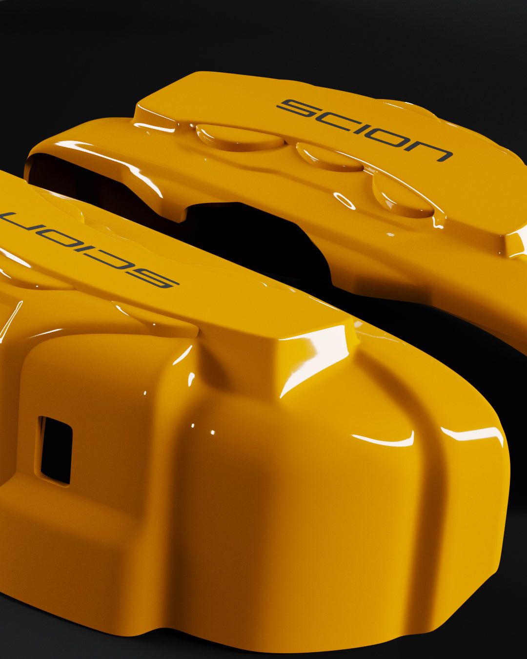 Scion tC Yellow - view 4