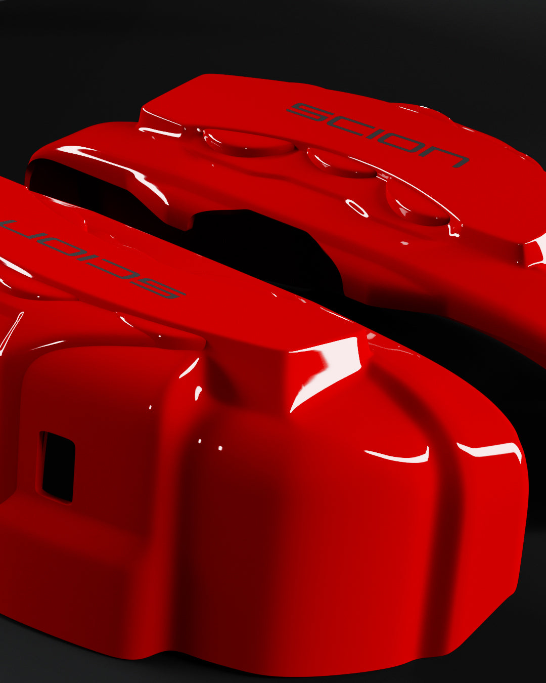 Scion tC Red - view 4