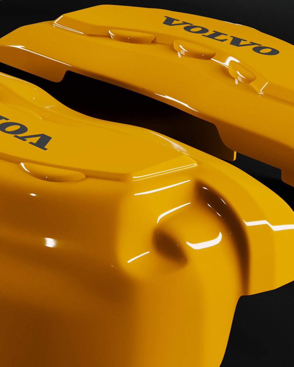Volvo XC60 Yellow - view 4
