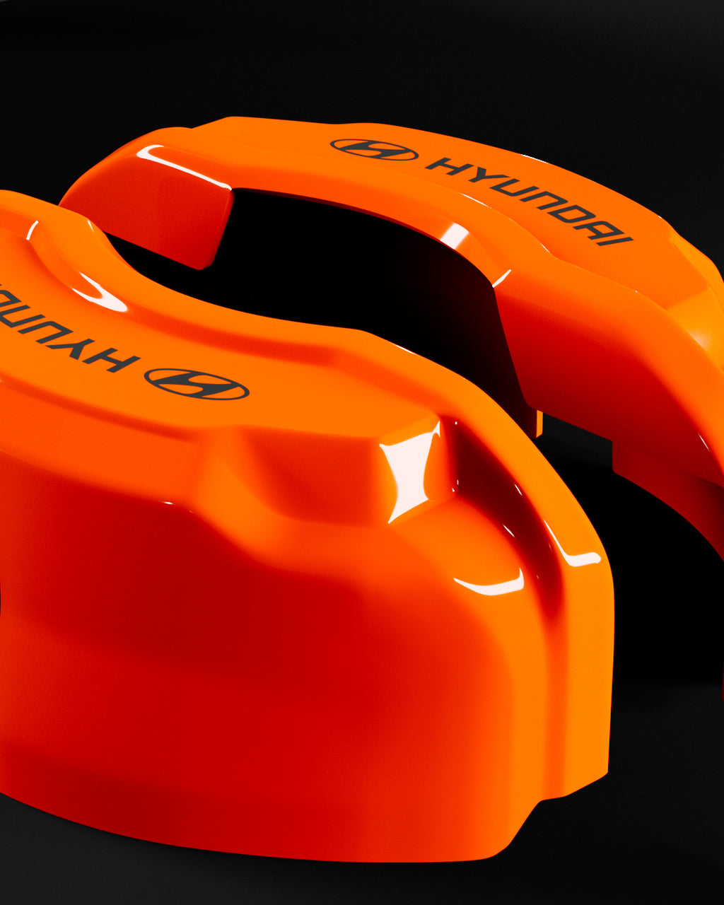 Hyundai Coupe Orange - view 5