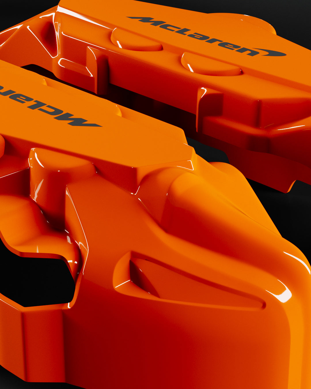 McLaren  W1 Orange - view 4