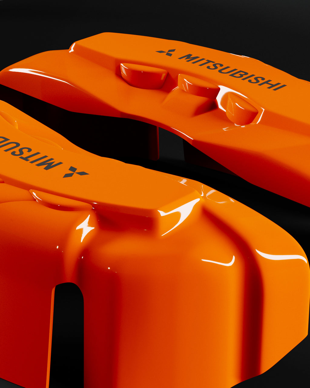 Mitsubishi Lancer Evolution Orange - view 4