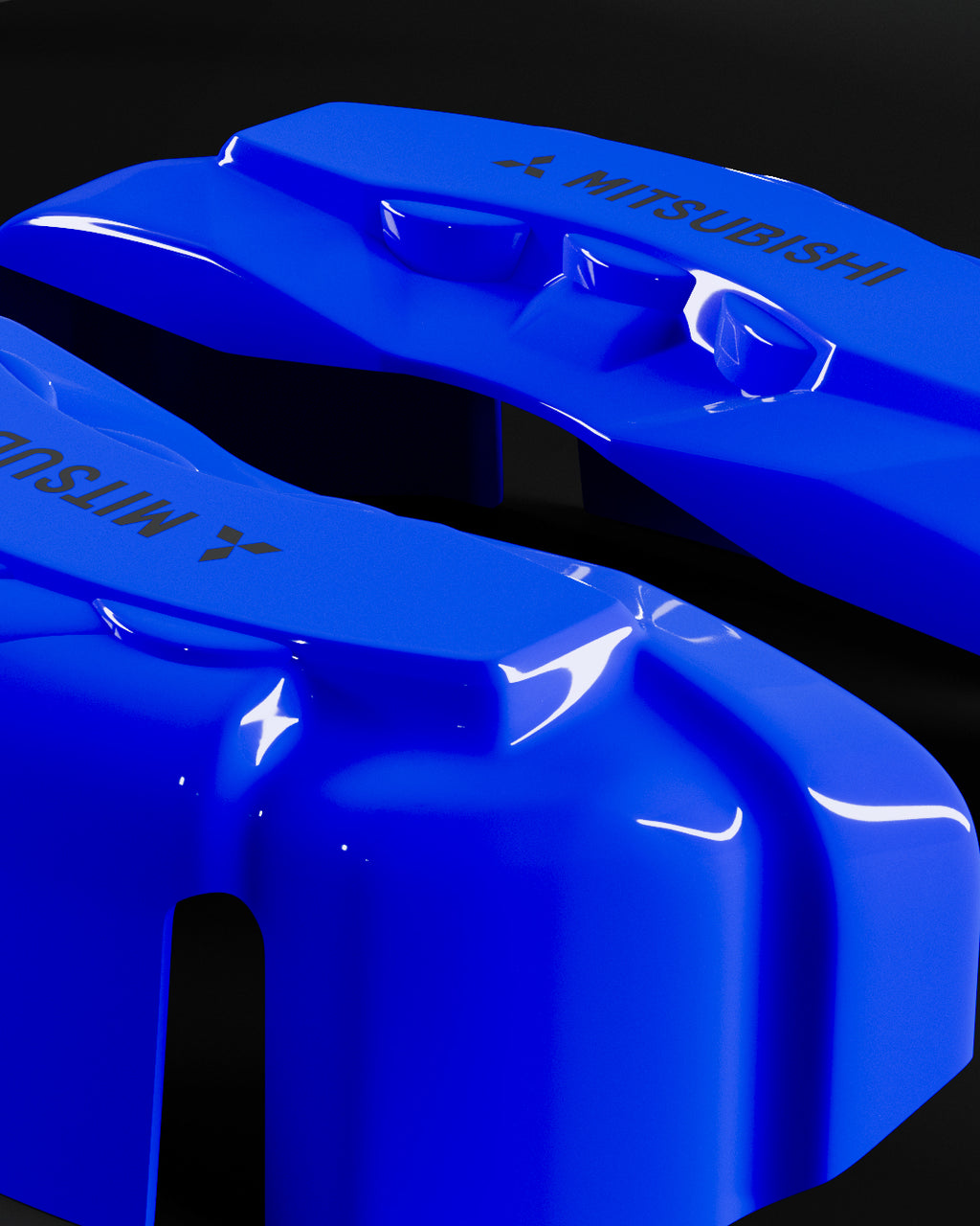 Mitsubishi Lancer Evolution Blue - view 4