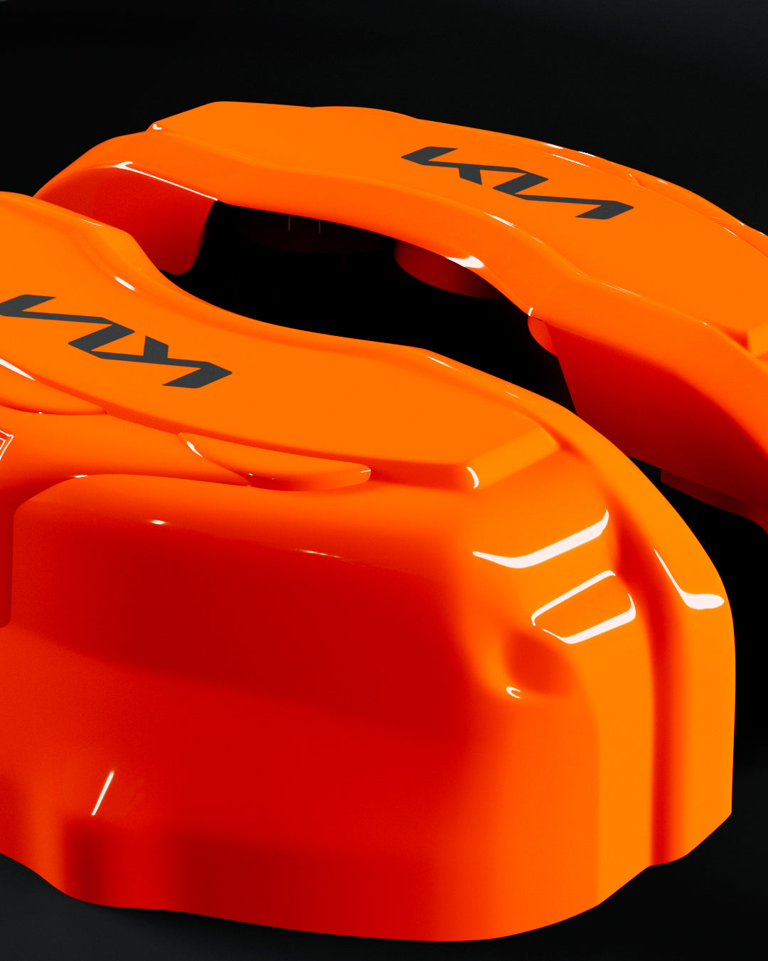 Kia Stinger Orange - view 5