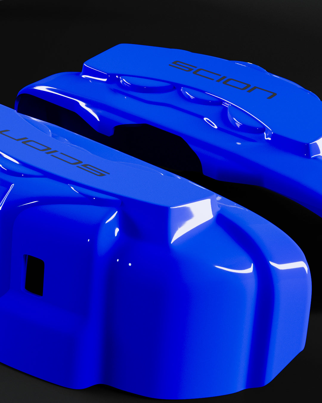 Scion tC Blue - view 4