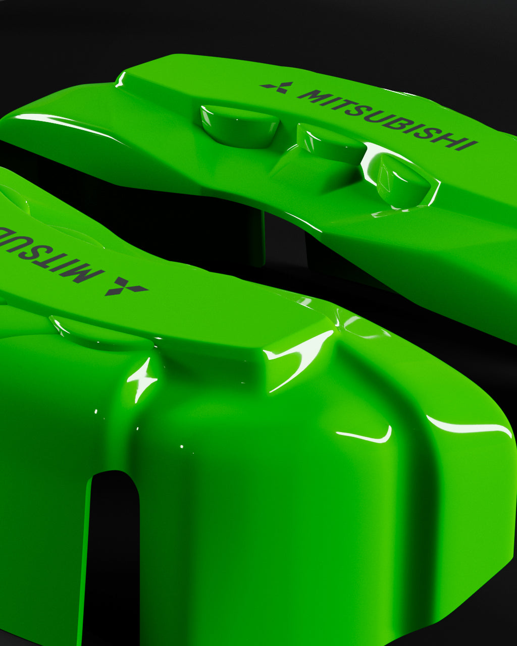 Mitsubishi Lancer Evolution Green - view 4
