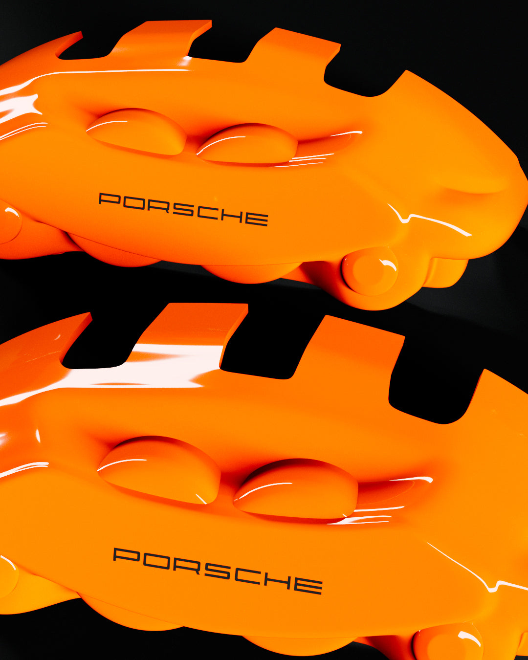 Porsche Taycan Orange - view 6