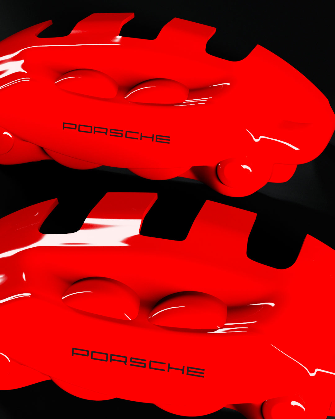 Porsche Taycan Red - view 6