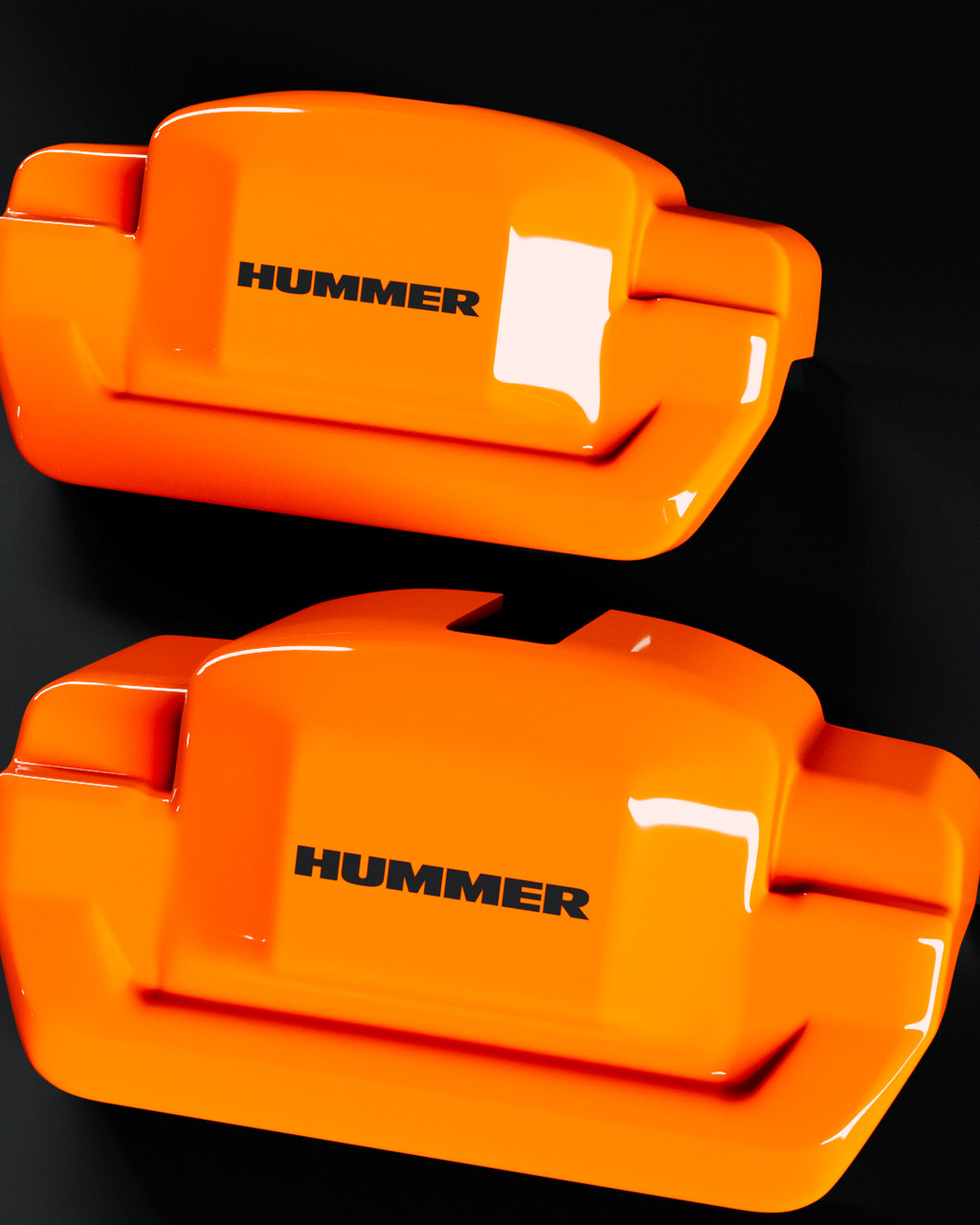 Hummer H2 Orange - view 6