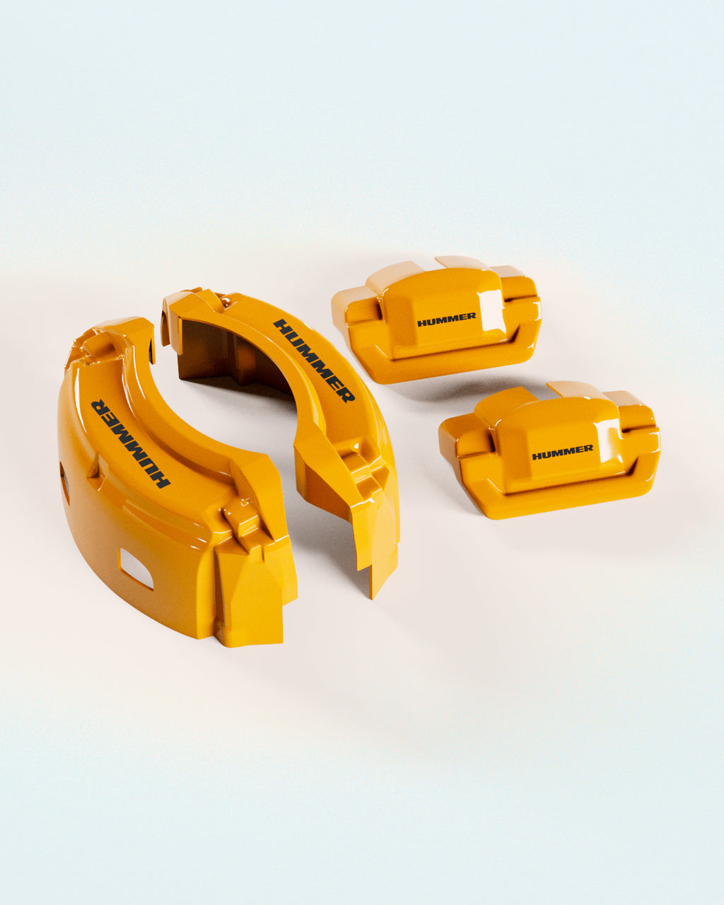 Hummer H3T Yellow - view 7