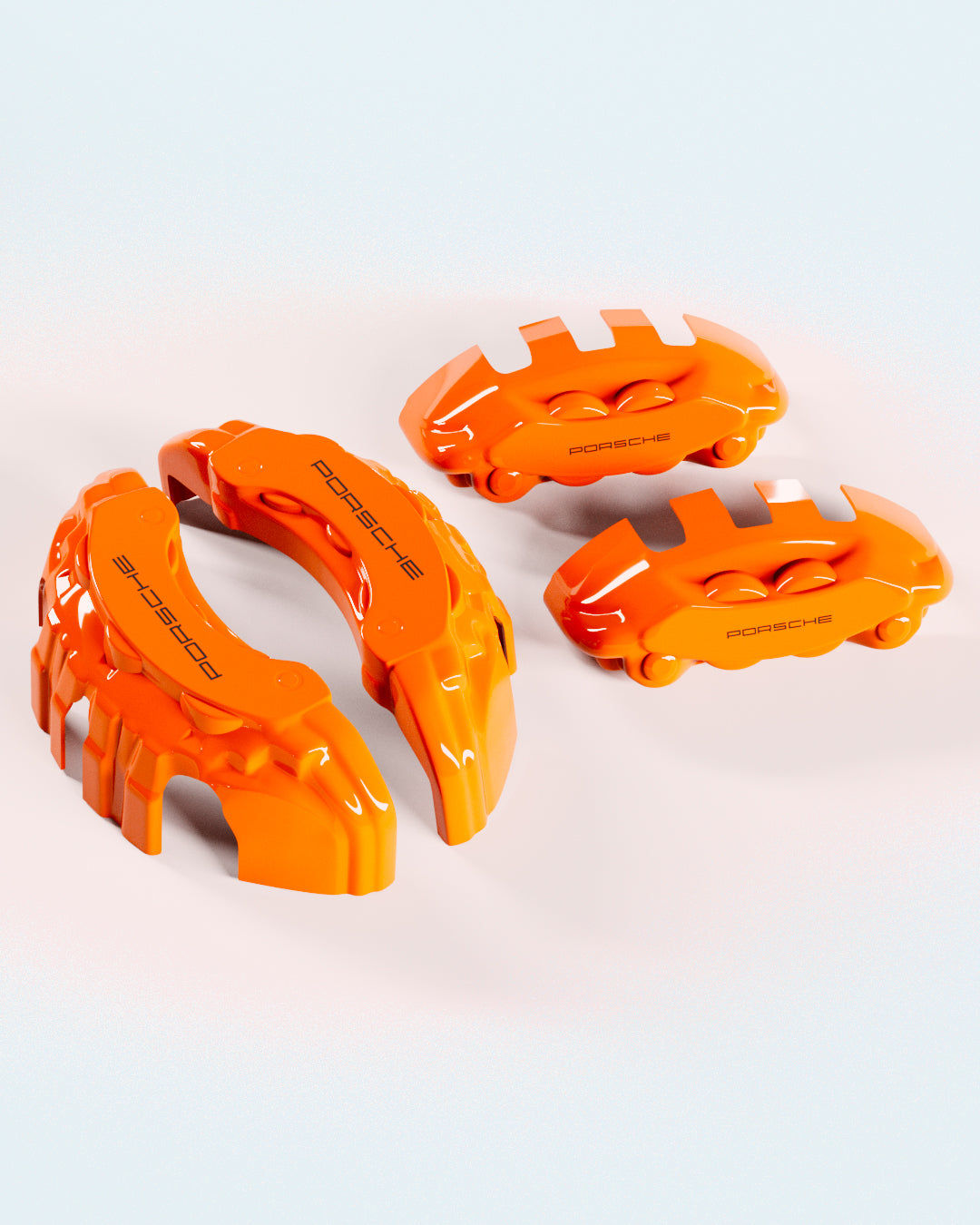 Porsche Taycan Orange - view 7