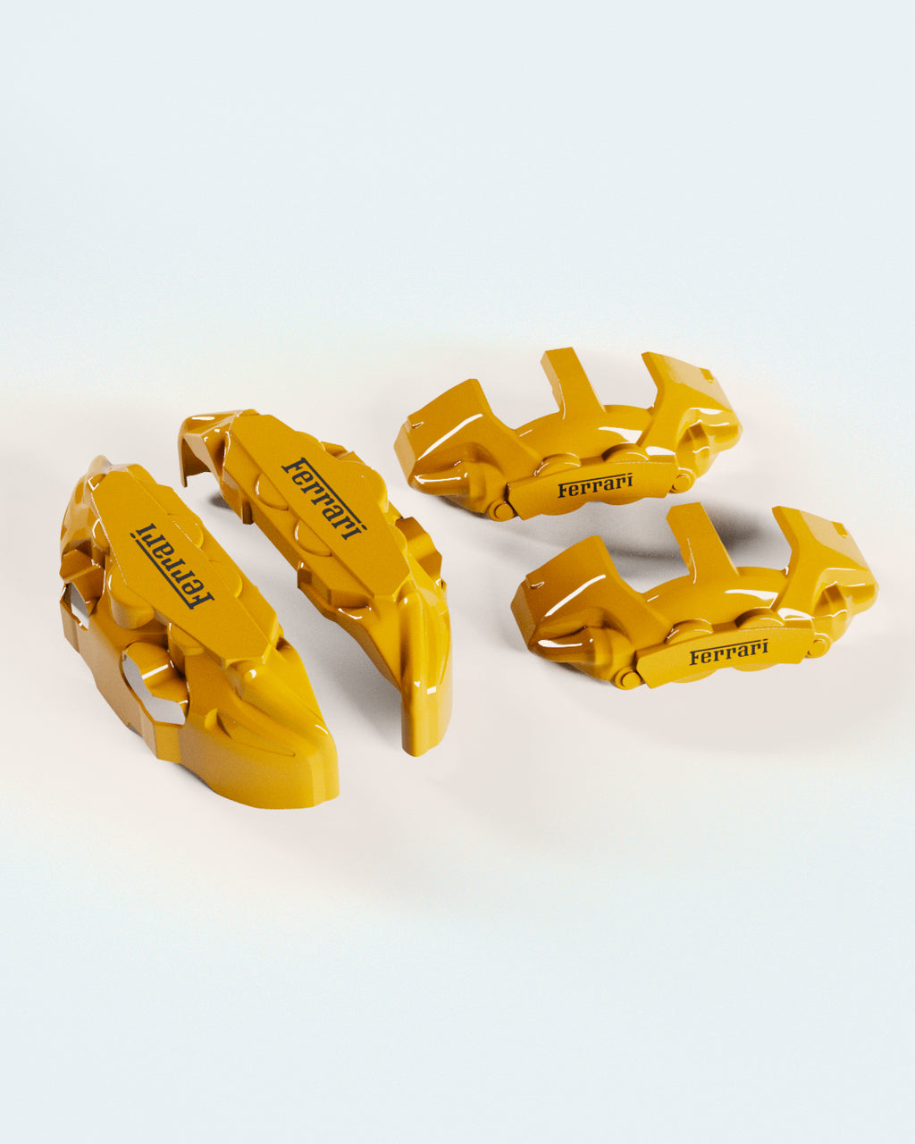 Ferrari 348 Yellow - view 3