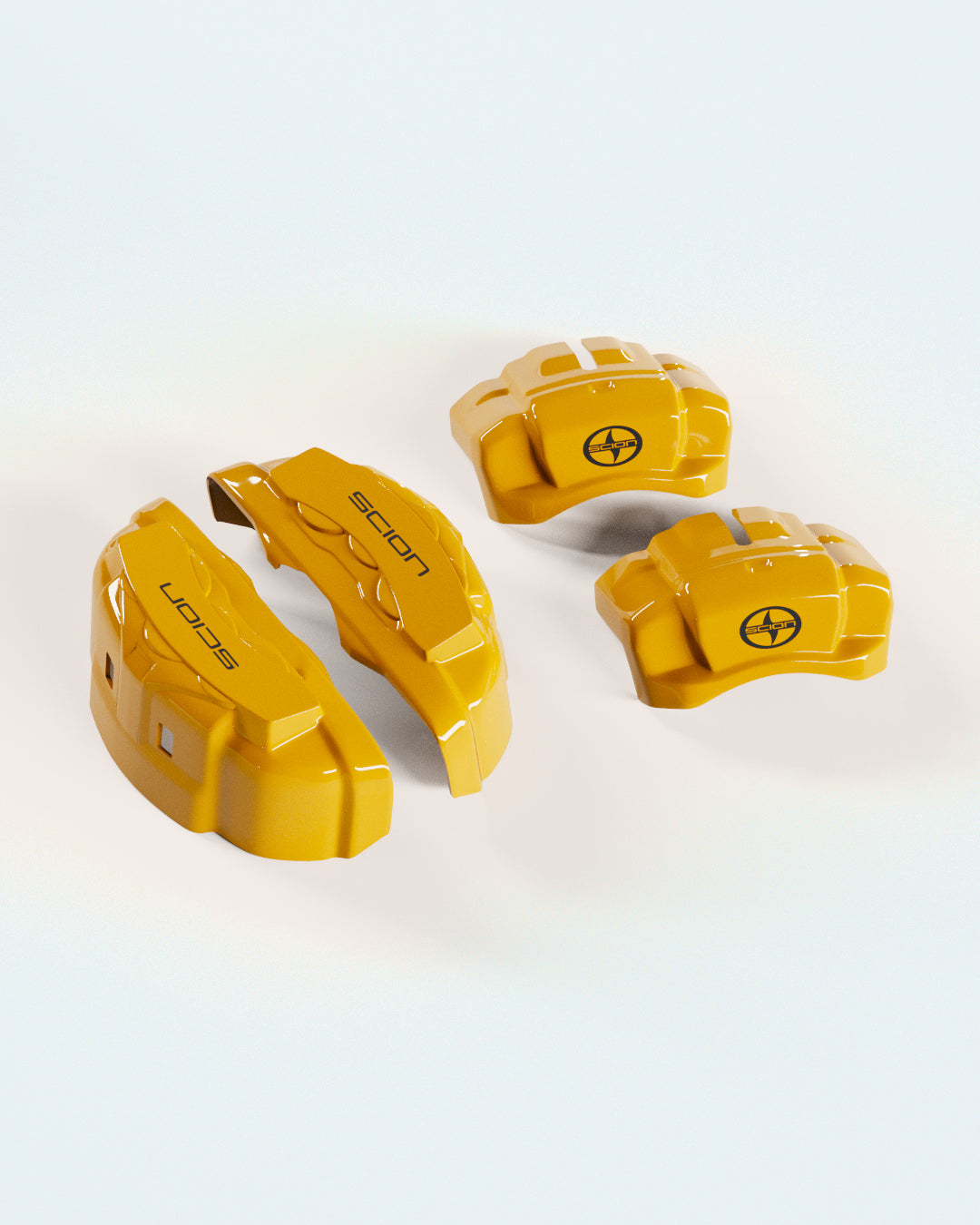 Scion tC Yellow - view 3