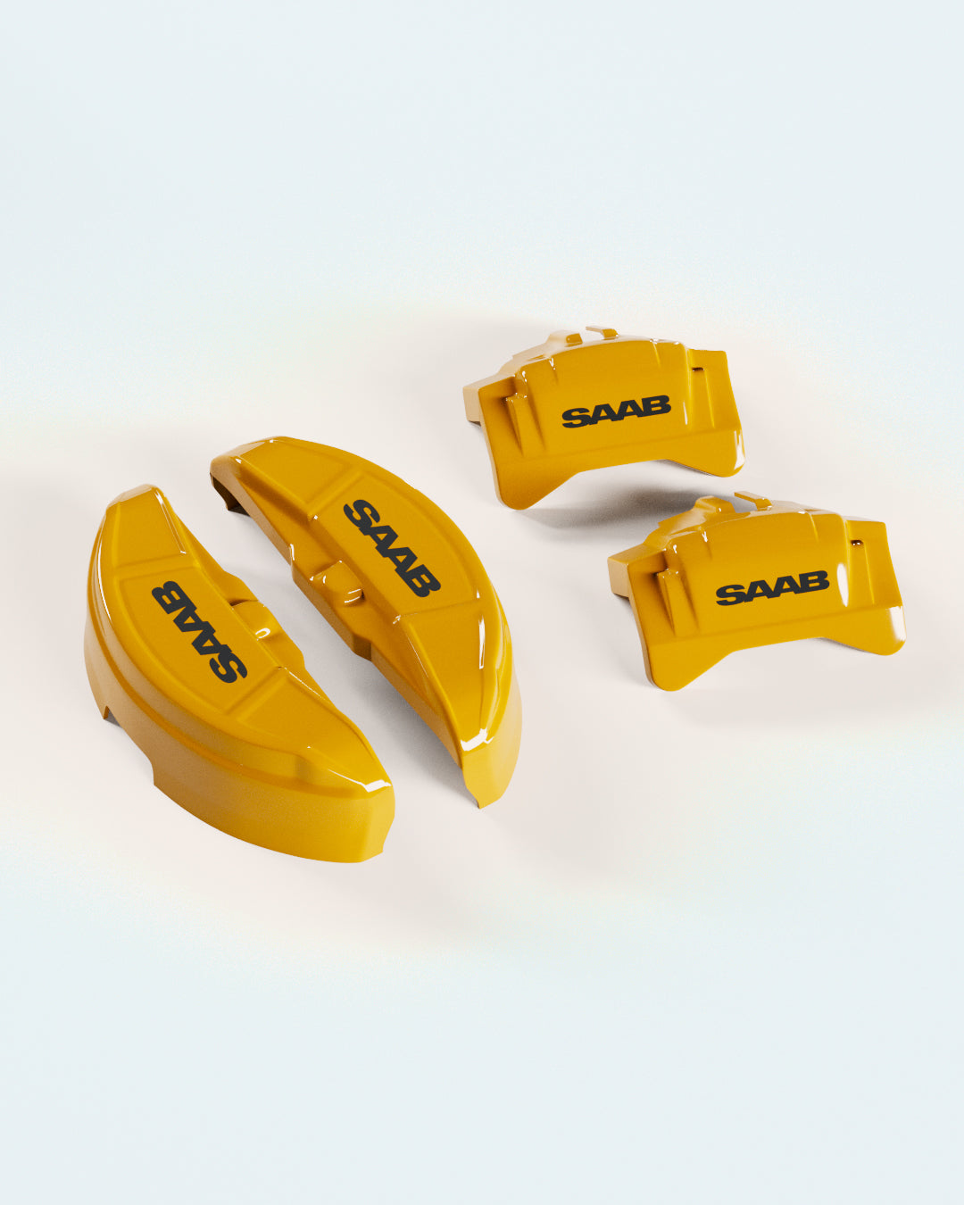 Saab 9-3 Yellow - view 3