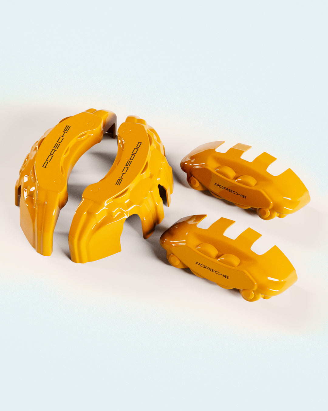 Porsche Taycan Yellow - view 8