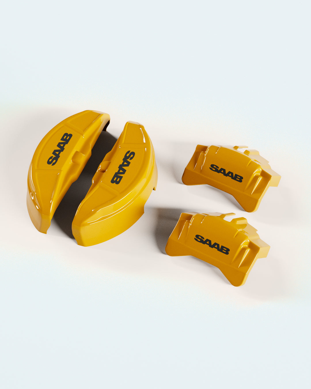 Saab 9-5 Yellow - view 2