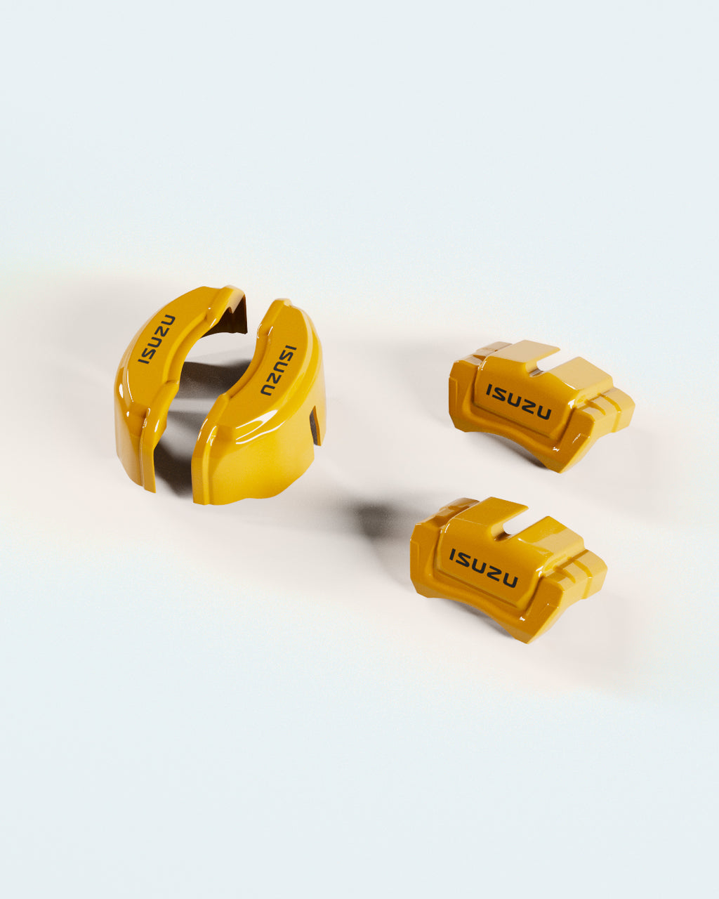 Isuzu Axiom Yellow - view 2