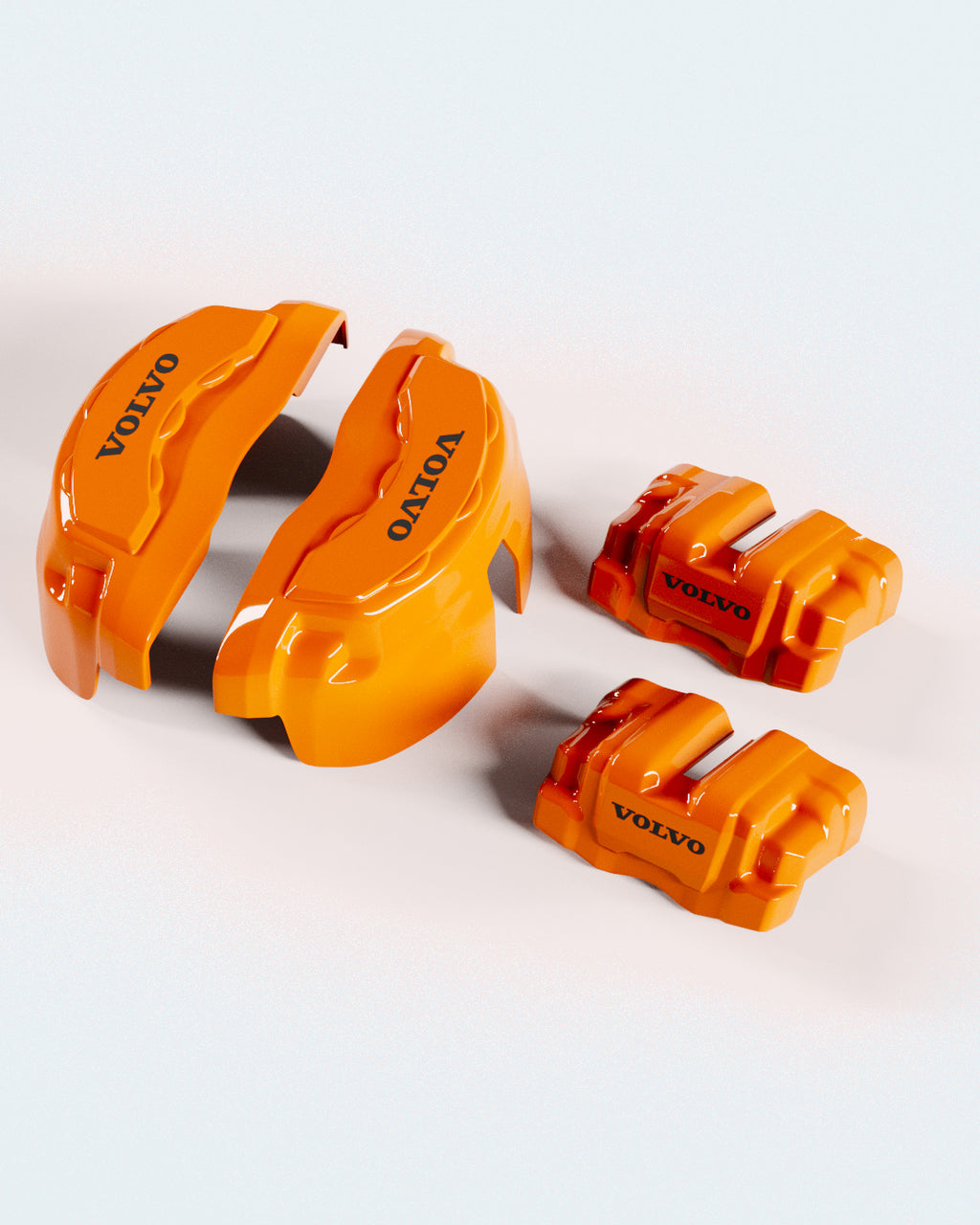 Volvo 960 Orange - view 2